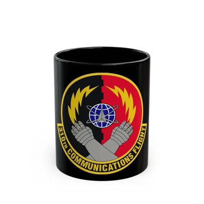 310th Communications Flight (U.S. Air Force) Black Coffee Mug 11oz - Go Mug Yourself