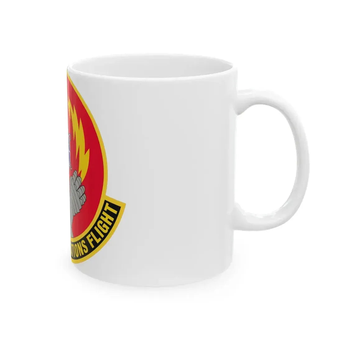 310th Communications Flight (U.S. Air Force) White Coffee Mug - Go Mug Yourself