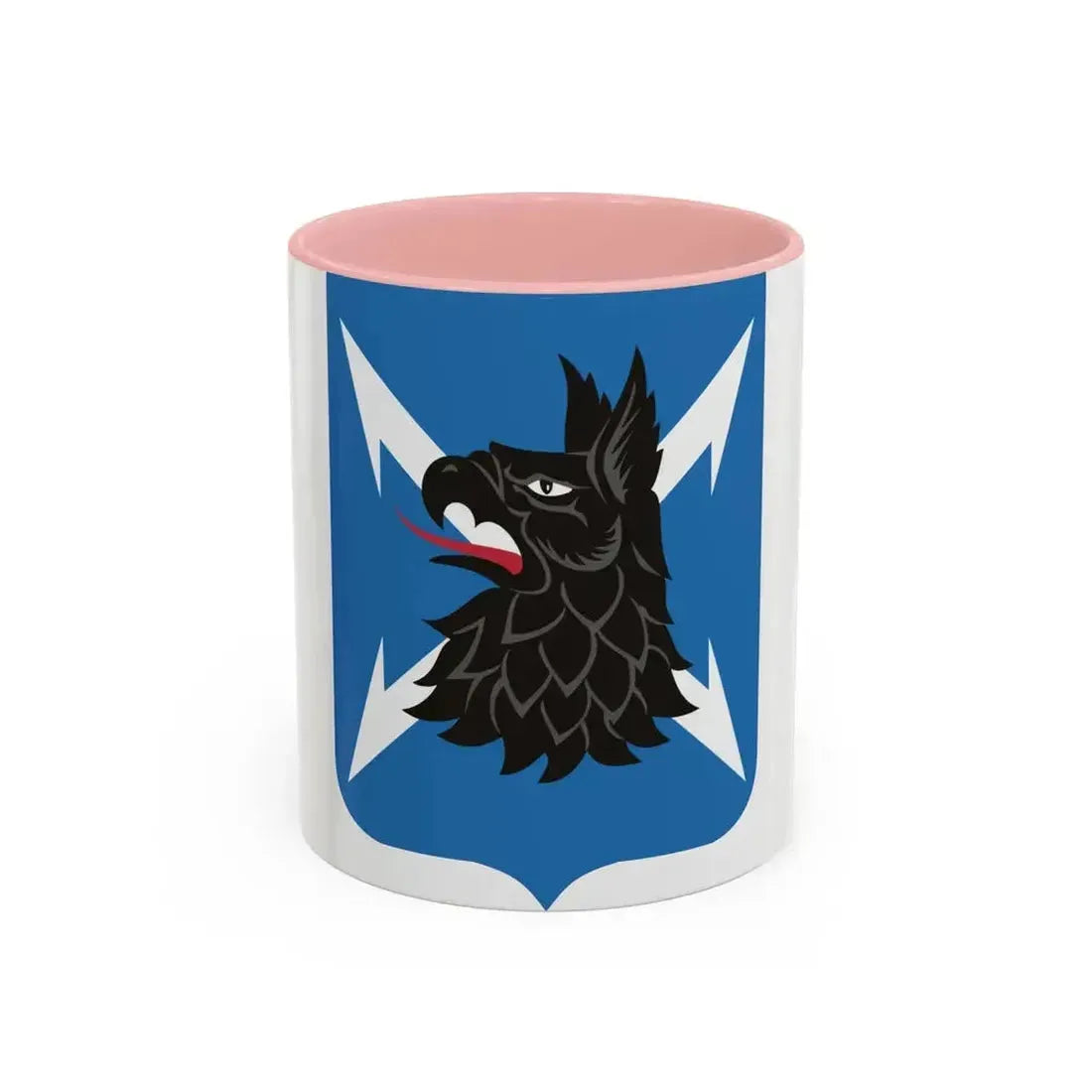 310th Military Intelligence Battalion (U.S. Army) Accent Coffee Mug 11oz Pink - Go Mug Yourself
