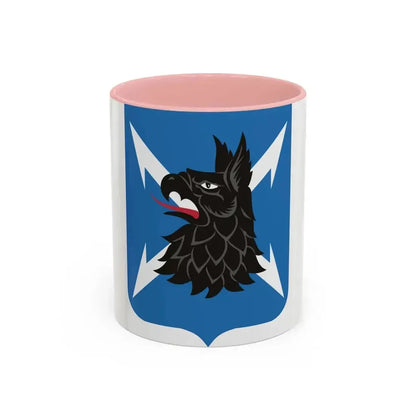 310th Military Intelligence Battalion (U.S. Army) Accent Coffee Mug 11oz Pink - Go Mug Yourself