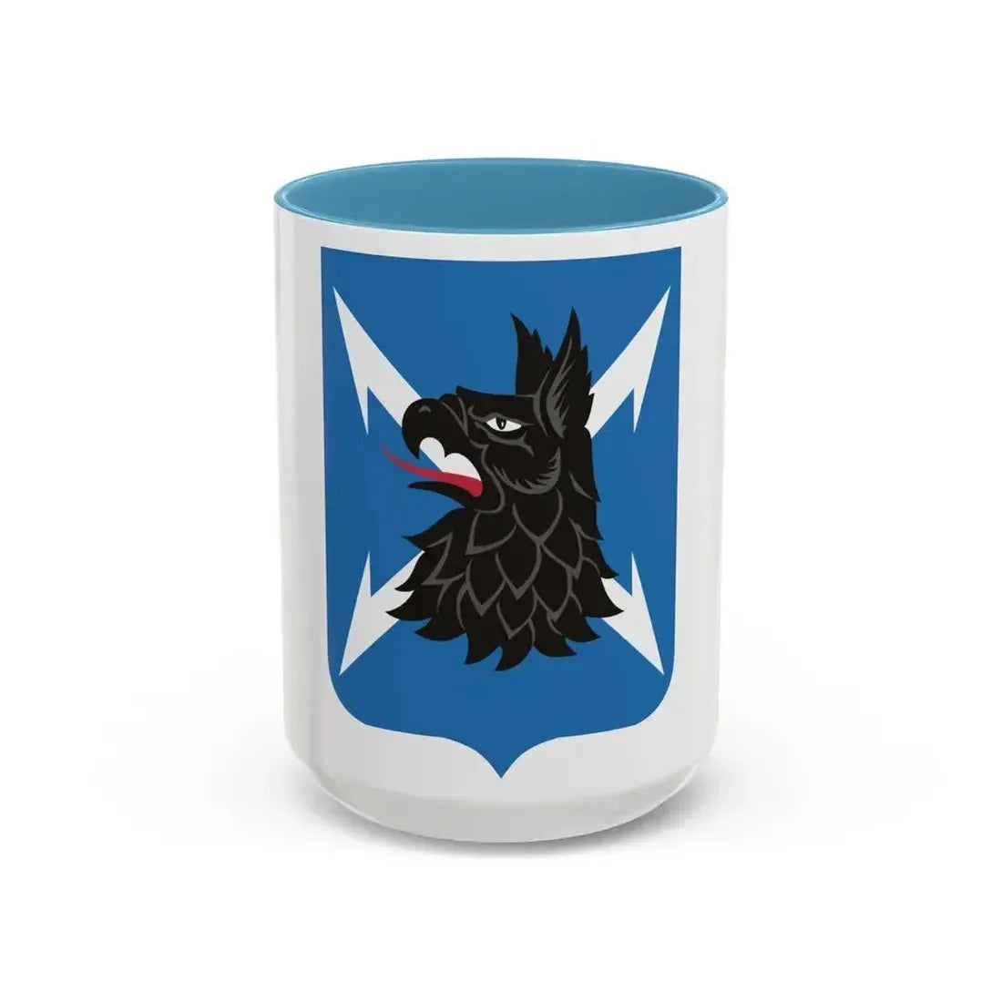 310th Military Intelligence Battalion (U.S. Army) Accent Coffee Mug 15oz Light Blue - Go Mug Yourself