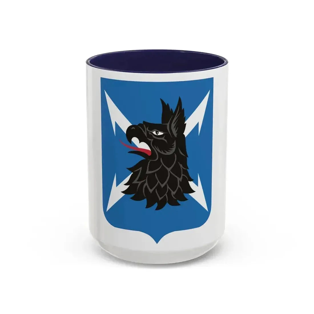 310th Military Intelligence Battalion (U.S. Army) Accent Coffee Mug 15oz Navy - Go Mug Yourself