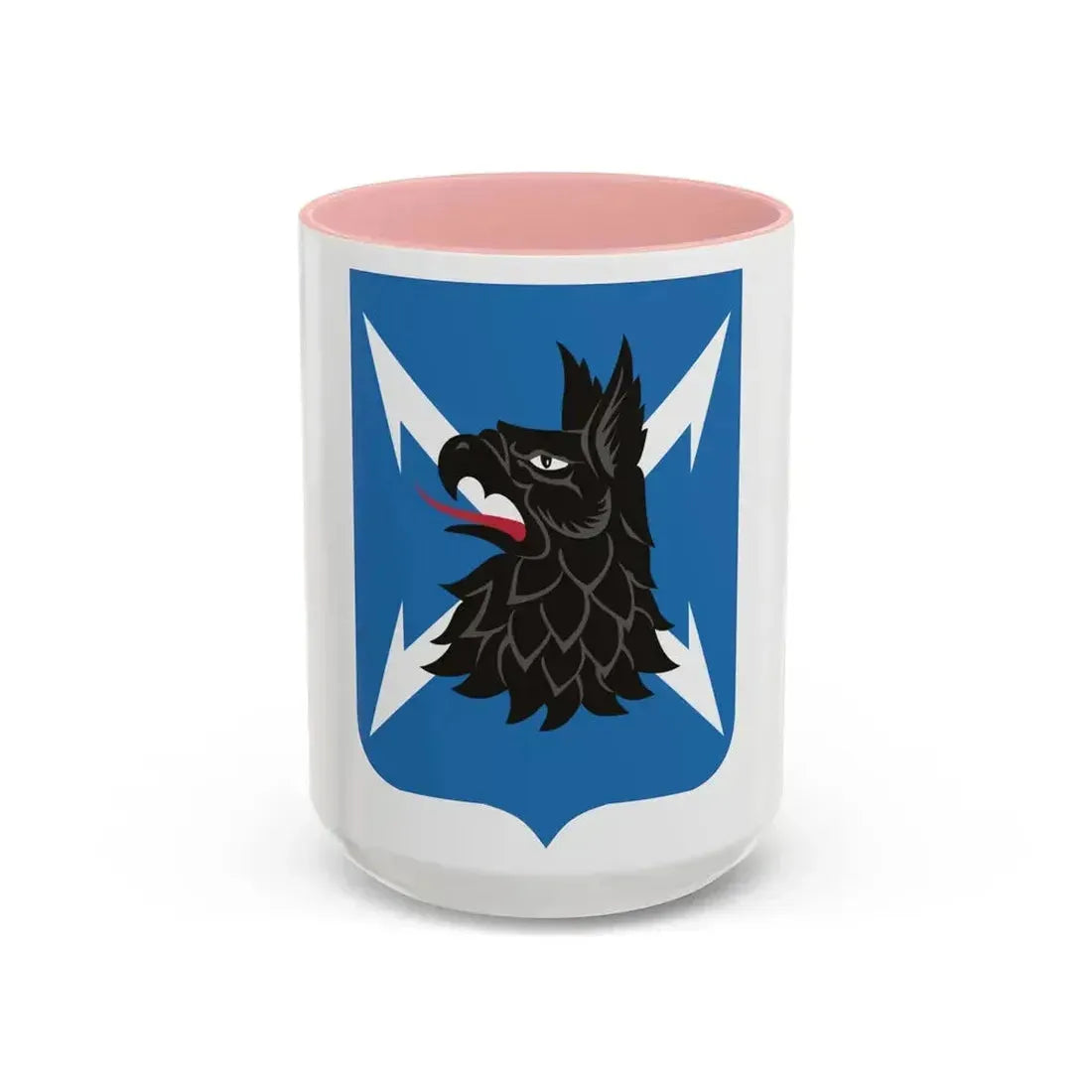 310th Military Intelligence Battalion (U.S. Army) Accent Coffee Mug 15oz Pink - Go Mug Yourself