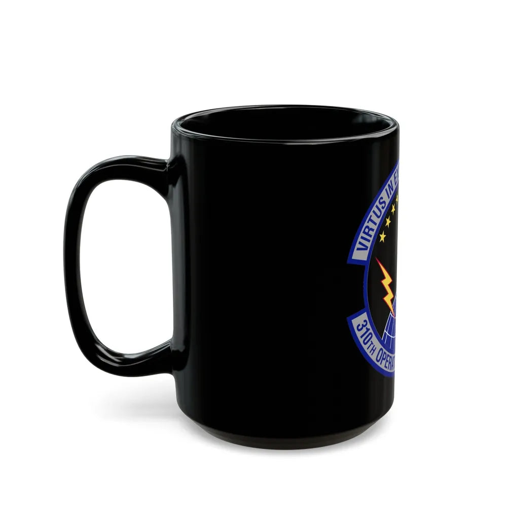 310th Operations Support Flight (U.S. Air Force) Black Coffee Mug-Go Mug Yourself