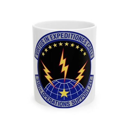 310th Operations Support Flight (U.S. Air Force) White Coffee Mug-11oz-Go Mug Yourself