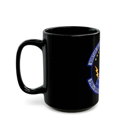 310th Operations Support Flight (U.S. Air Force) Black Coffee Mug - Go Mug Yourself