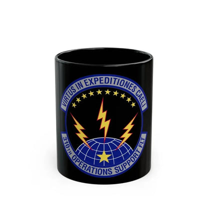 310th Operations Support Flight (U.S. Air Force) Black Coffee Mug - Go Mug Yourself