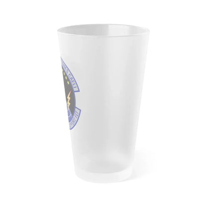 310th Operations Support Flight (U.S. Air Force) Frosted Pint Glass 16oz - Go Mug Yourself