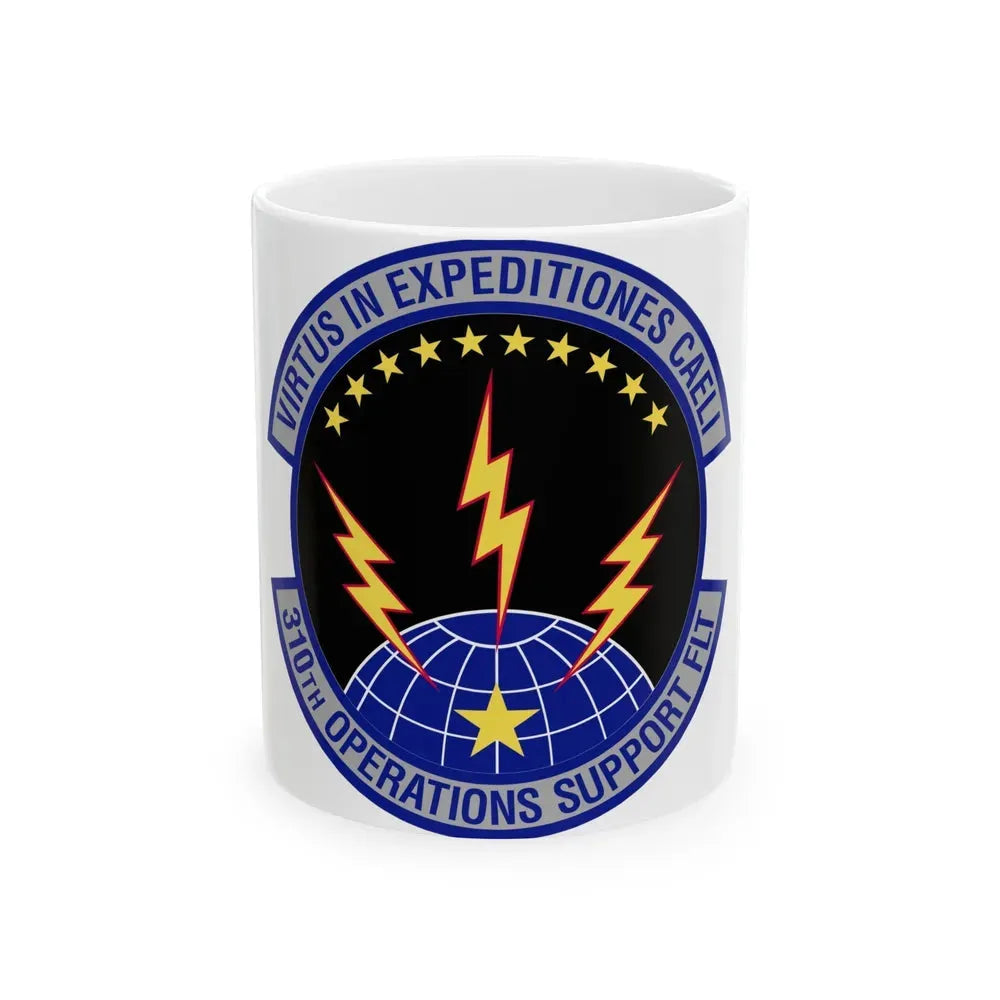 310th Operations Support Flight (U.S. Air Force) White Coffee Mug 11oz - Go Mug Yourself