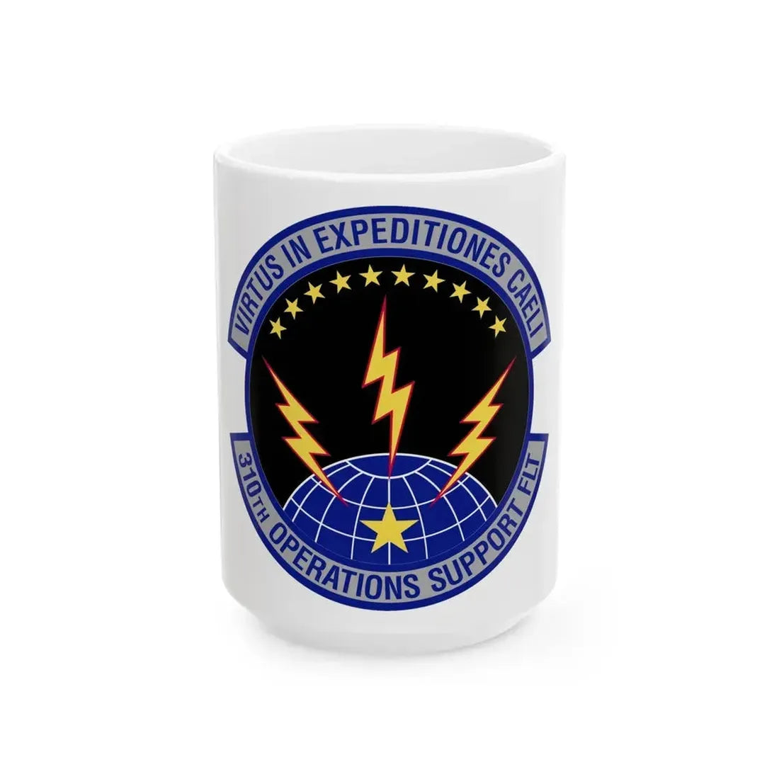 310th Operations Support Flight (U.S. Air Force) White Coffee Mug 15oz - Go Mug Yourself