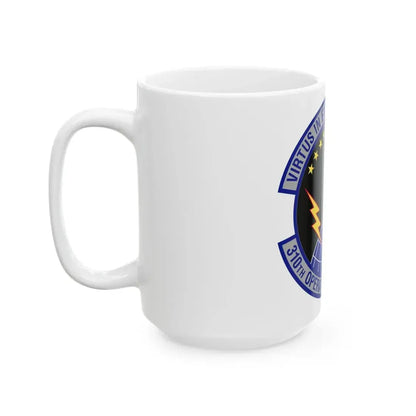310th Operations Support Flight (U.S. Air Force) White Coffee Mug - Go Mug Yourself