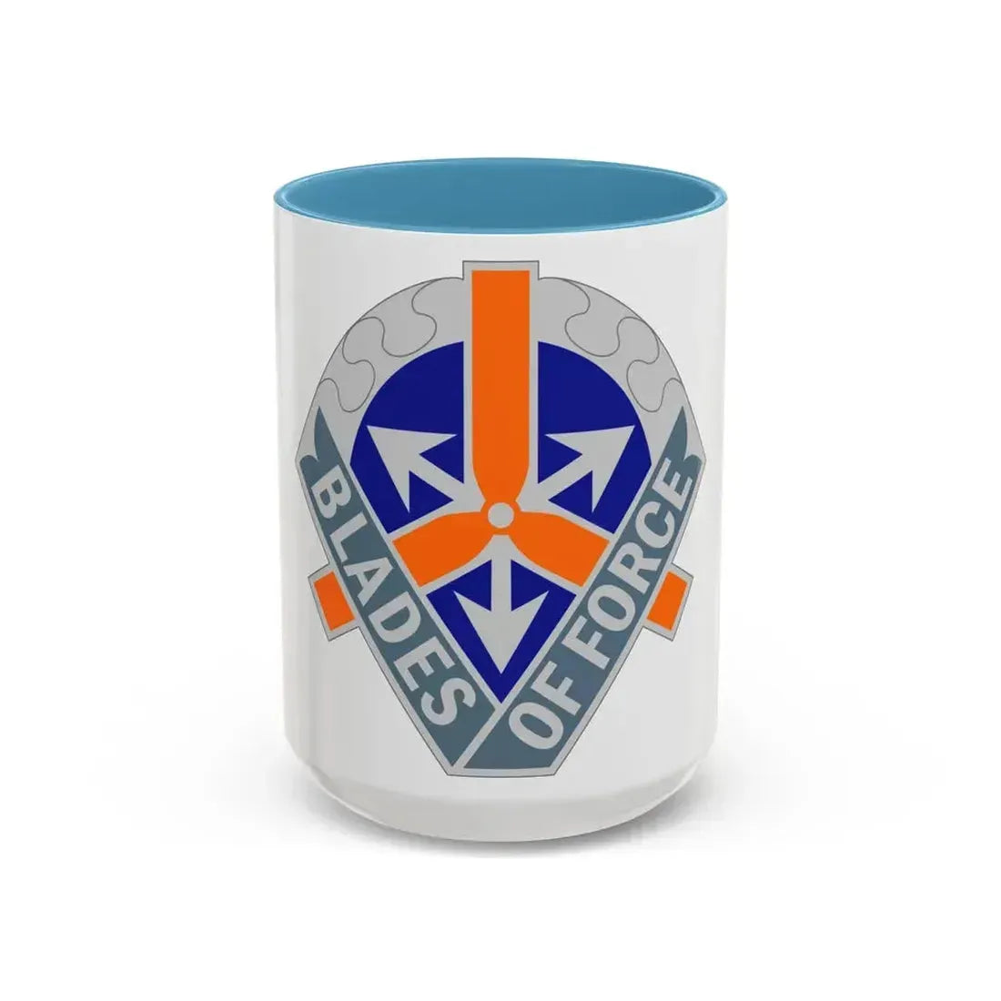 311 Aviation Battalion (U.S. Army) Accent Coffee Mug 15oz Light Blue - Go Mug Yourself