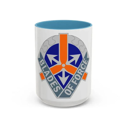 311 Aviation Battalion (U.S. Army) Accent Coffee Mug 15oz Light Blue - Go Mug Yourself