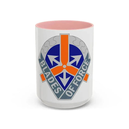 311 Aviation Battalion (U.S. Army) Accent Coffee Mug 15oz Pink - Go Mug Yourself