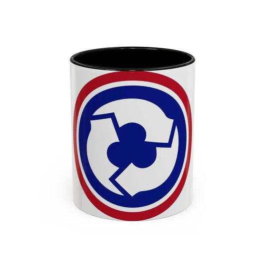 311 Sustainment Command (U.S. Army) Accent Coffee Mug 11oz Black - Go Mug Yourself