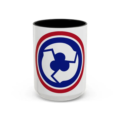 311 Sustainment Command (U.S. Army) Accent Coffee Mug 15oz Black - Go Mug Yourself