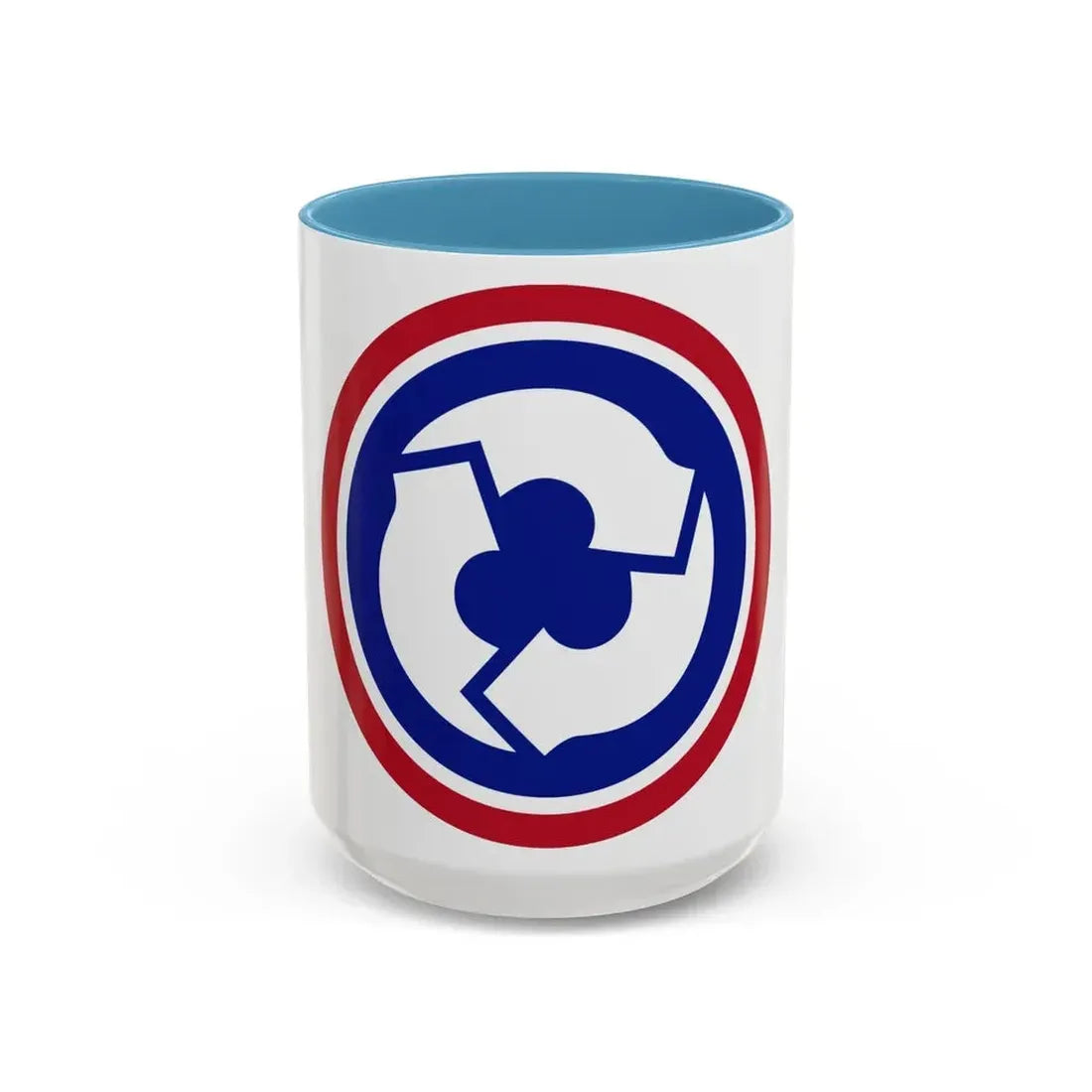 311 Sustainment Command (U.S. Army) Accent Coffee Mug 15oz Light Blue - Go Mug Yourself