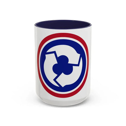 311 Sustainment Command (U.S. Army) Accent Coffee Mug 15oz Navy - Go Mug Yourself