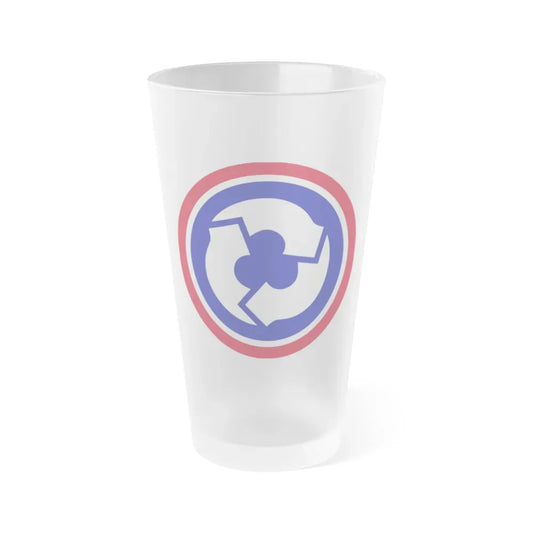 311 Sustainment Command (U.S. Army) Frosted Pint Glass 16oz Default Title - Go Mug Yourself
