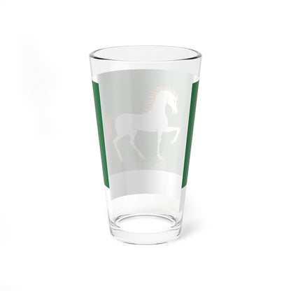 Flag of Abzelilovsky rayon (Russia) Pint Glass 16oz