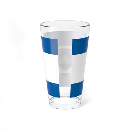 Flag of Csokako (Hungary) Pint Glass 16oz
