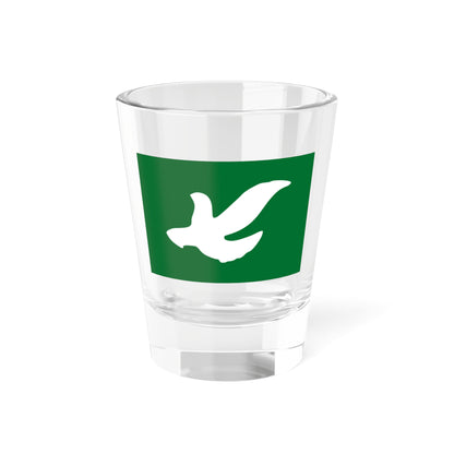 Flag of Shichikashuku Miyagi (Japan) Shot Glass 1.5oz