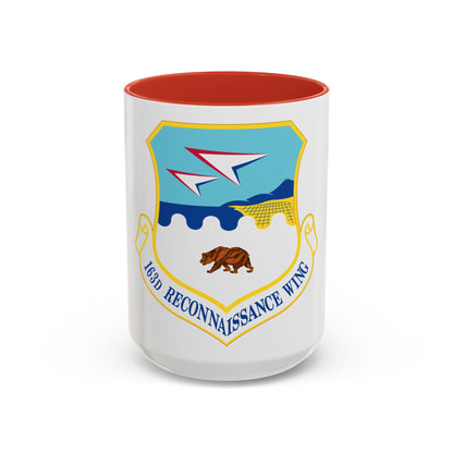 163d Attack Wing (U.S. Air Force) Accent Coffee Mug