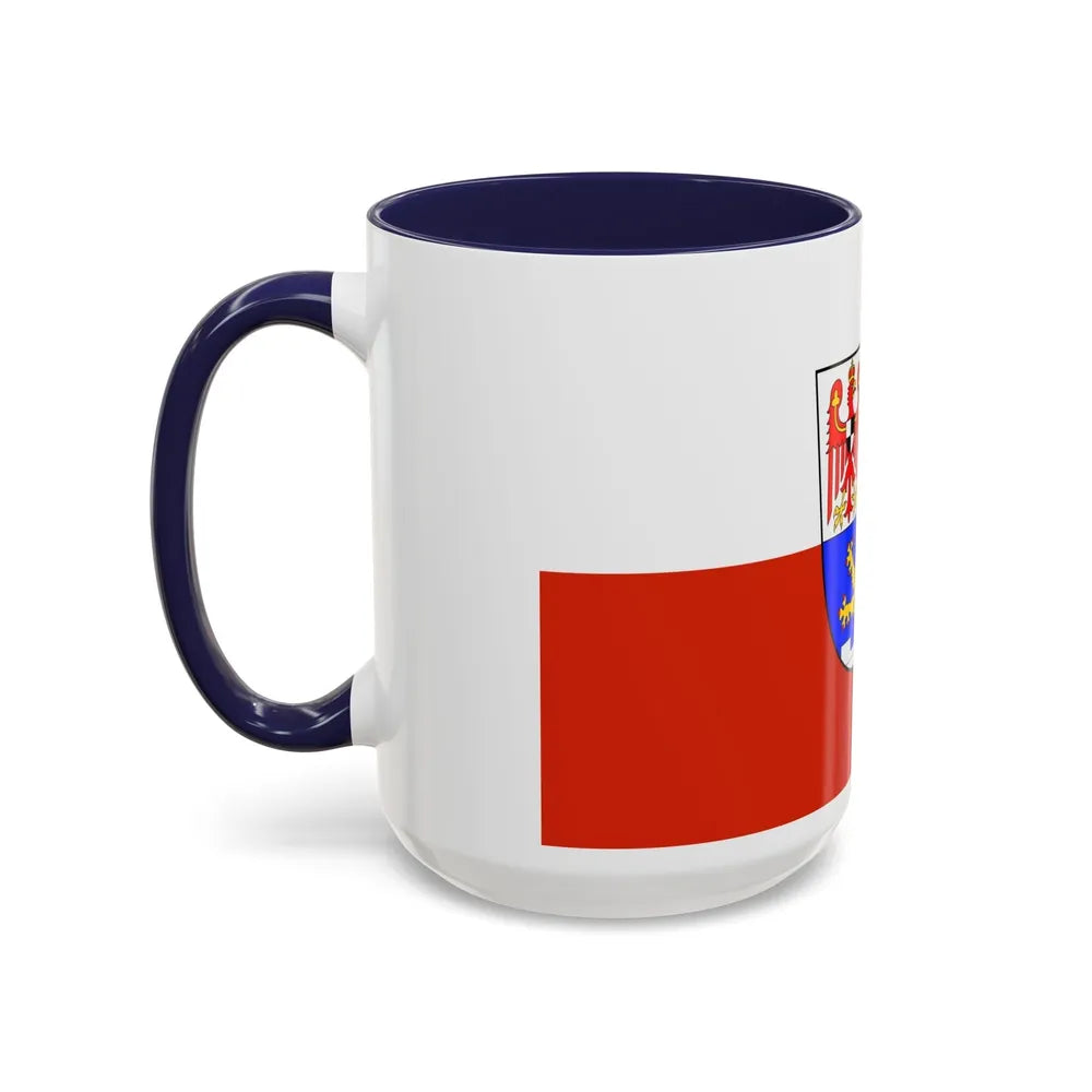 Flag of Erlangen Germany - Accent Coffee Mug-Go Mug Yourself