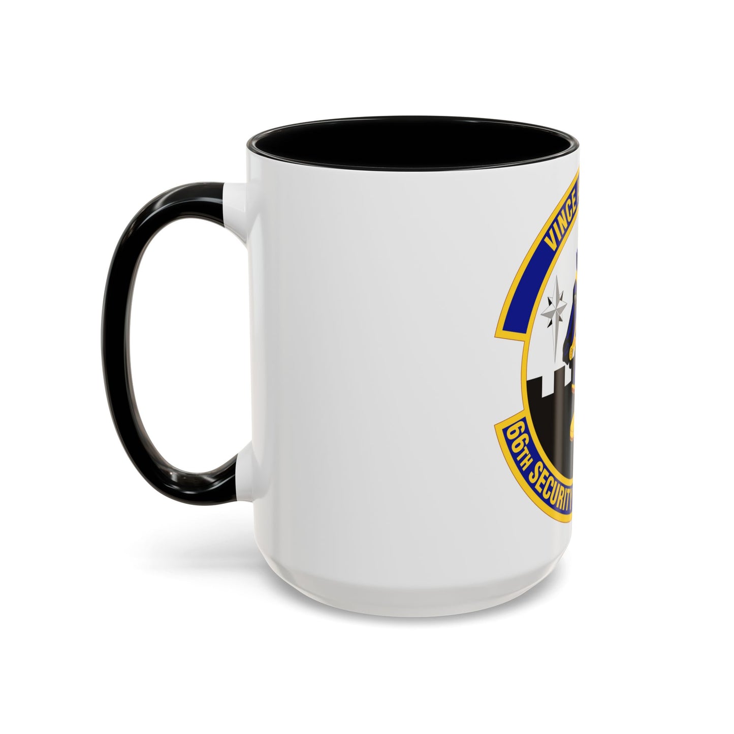 66th Security Forces Squadron (U.S. Air Force) Accent Coffee Mug