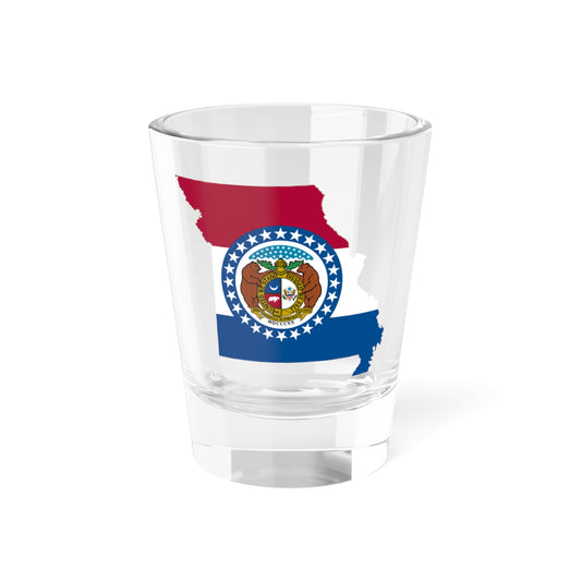 Flag-map of Missouri (United States) Shot Glass 1.5oz