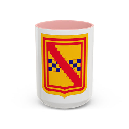 441st Antiaircraft Artillery Missile Battalion v2 (U.S. Army) Accent Coffee Mug