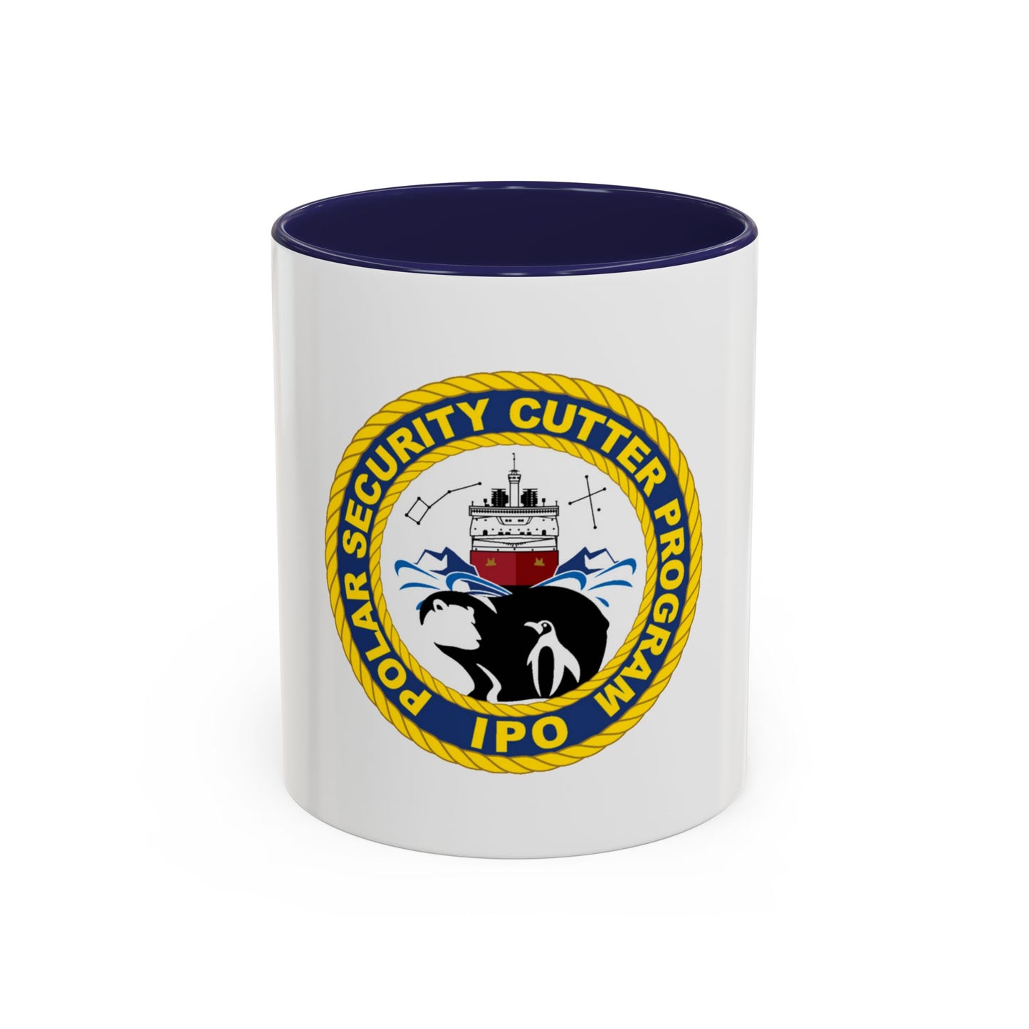 C2495 Polar Security Cutter Program IPO (U.S. Coast Guard) Accent Coffee Mug