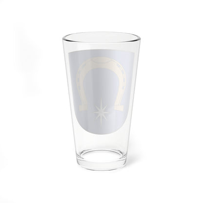 Coat of arms of Utena Lithuania (Lithuania) (Coat of Arms) Pint Glass 16oz