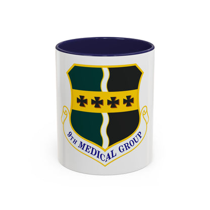 9th Medical Group (U.S. Air Force) Accent Coffee Mug