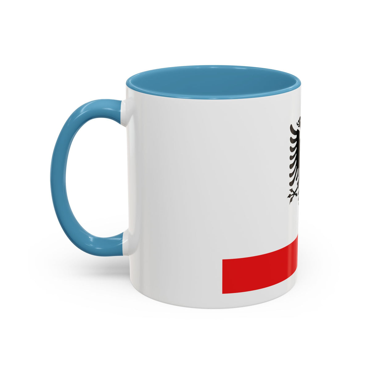 Naval Ensign of Albania - Accent Coffee Mug