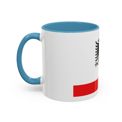 Naval Ensign of Albania - Accent Coffee Mug