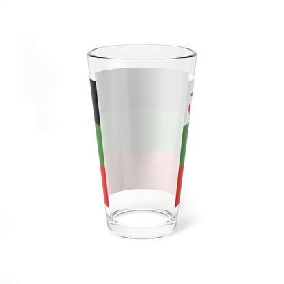 Flag of Deputy Commanders of the Beiyang Fleet (China) Pint Glass 16oz