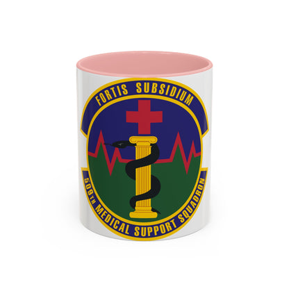 509th Medical Support Squadron (U.S. Air Force) Accent Coffee Mug