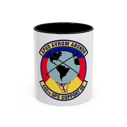 445th Operations Support Squadron (U.S. Air Force) Accent Coffee Mug