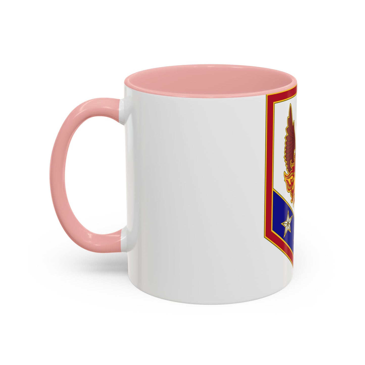 110 Maneuver Enhancement Brigade (U.S. Army) Accent Coffee Mug