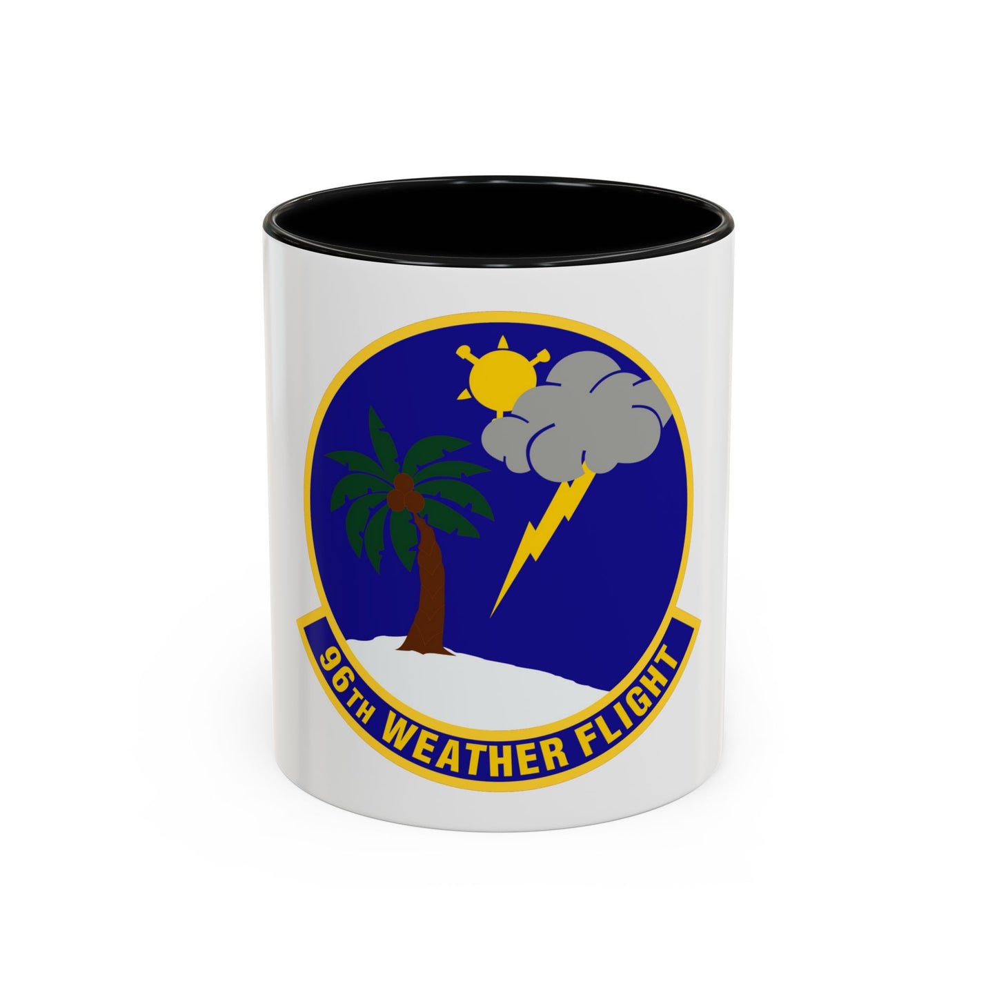 96th Weather Flight (U.S. Air Force) Accent Coffee Mug