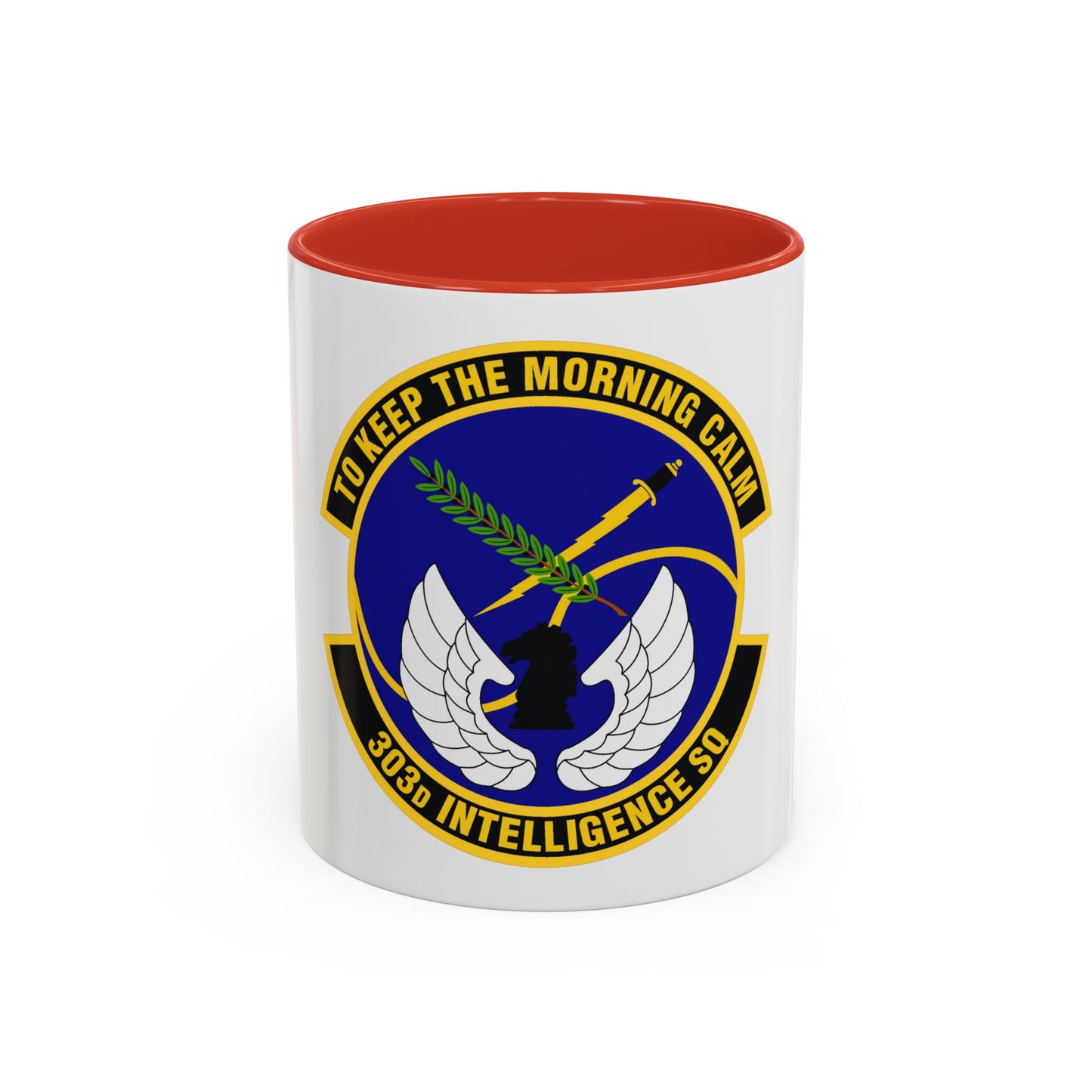 303d Intelligence Squadron (U.S. Air Force) Accent Coffee Mug