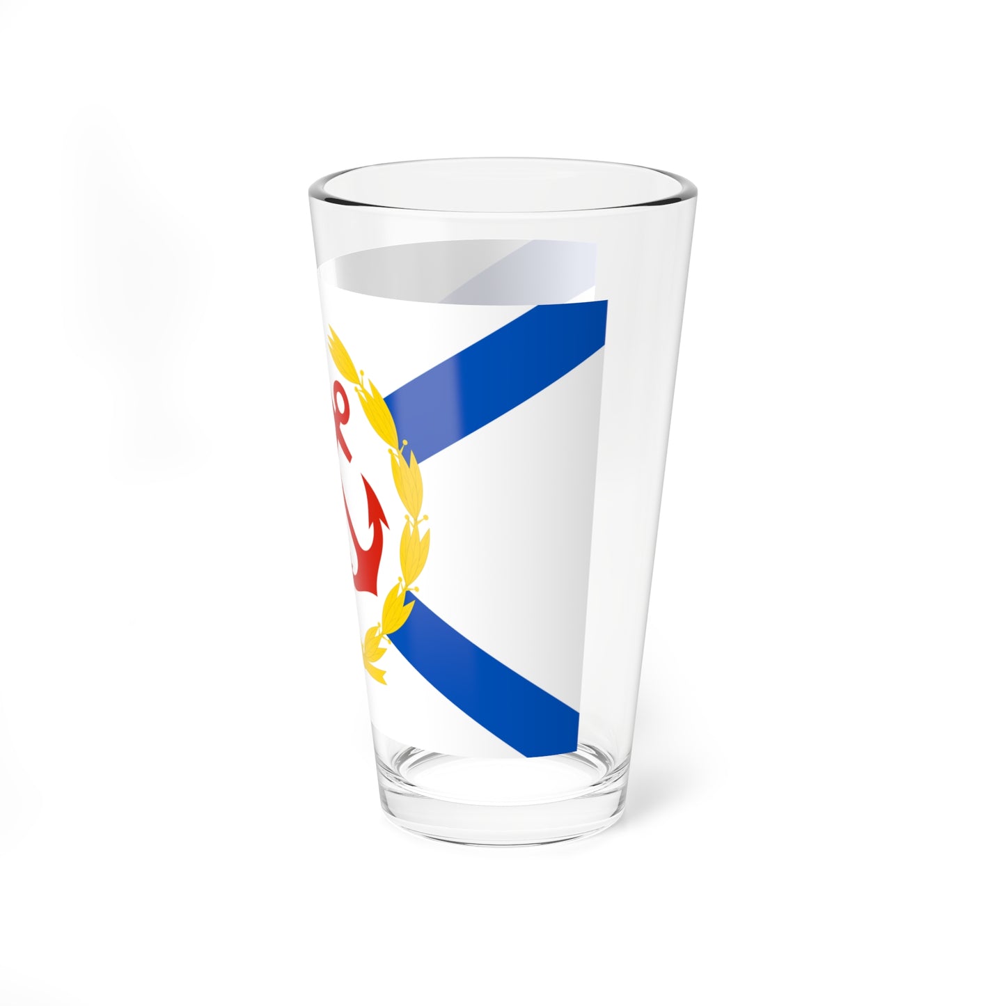 Russia Flag commander 2000 staff (Russia) Pint Glass 16oz