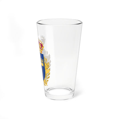 Polisen vapen (Sweden) (Coat of Arms) Pint Glass 16oz