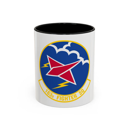 163 Fighter Squadron (U.S. Air Force) Accent Coffee Mug