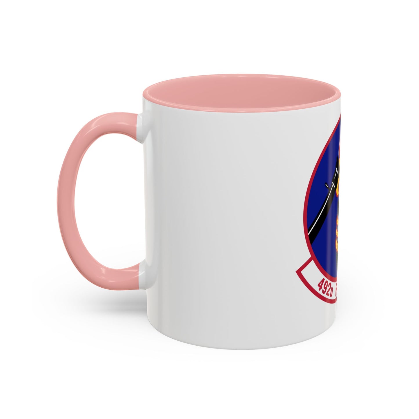 492d Fighter Squadron (U.S. Air Force) Accent Coffee Mug