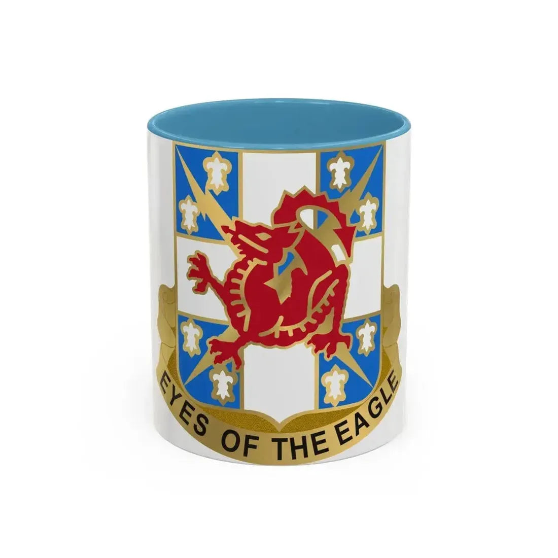 311th Military Intelligence Battalion 2 (U.S. Army) Accent Coffee Mug 11oz Light Blue - Go Mug Yourself