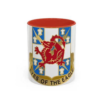 311th Military Intelligence Battalion 2 (U.S. Army) Accent Coffee Mug 11oz Red - Go Mug Yourself