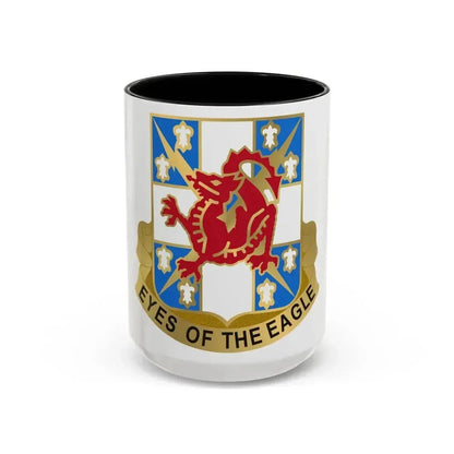 311th Military Intelligence Battalion 2 (U.S. Army) Accent Coffee Mug 15oz Black - Go Mug Yourself