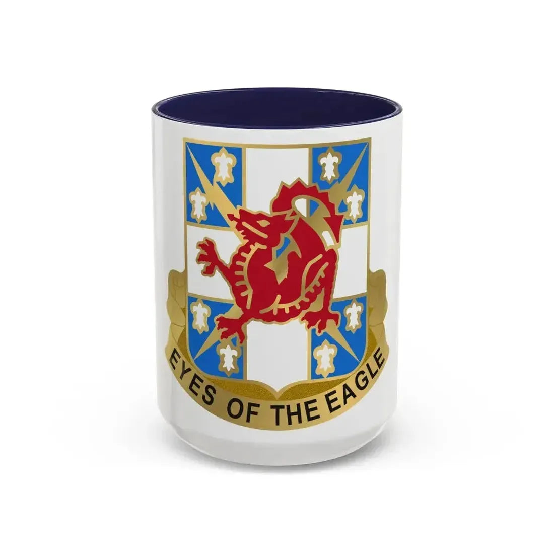 311th Military Intelligence Battalion 2 (U.S. Army) Accent Coffee Mug 15oz Navy - Go Mug Yourself